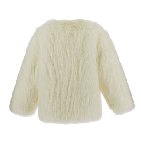 Dolce & Gabbana White Modacrylic Jackets & Coat